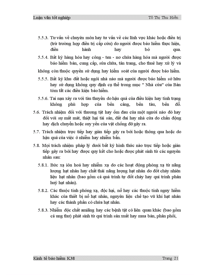 image for page Một số vấn đề lý luận và thực tiễn triển khai nghiệp vụ Bảo hiểm trách nhiệm công cộng tại Công ty Bảo hiểm Hà Nội giai đoạn 2000 - 2005