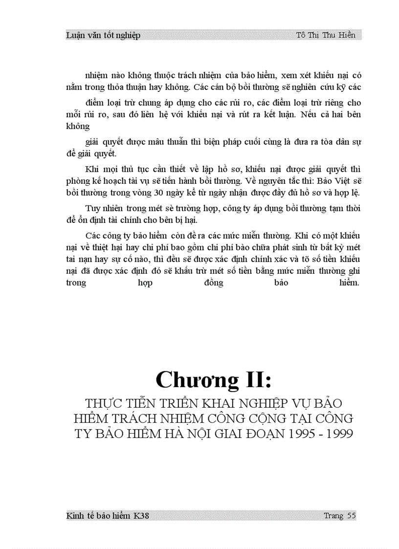 image for page Một số vấn đề lý luận và thực tiễn triển khai nghiệp vụ Bảo hiểm trách nhiệm công cộng tại Công ty Bảo hiểm Hà Nội giai đoạn 2000 - 2005