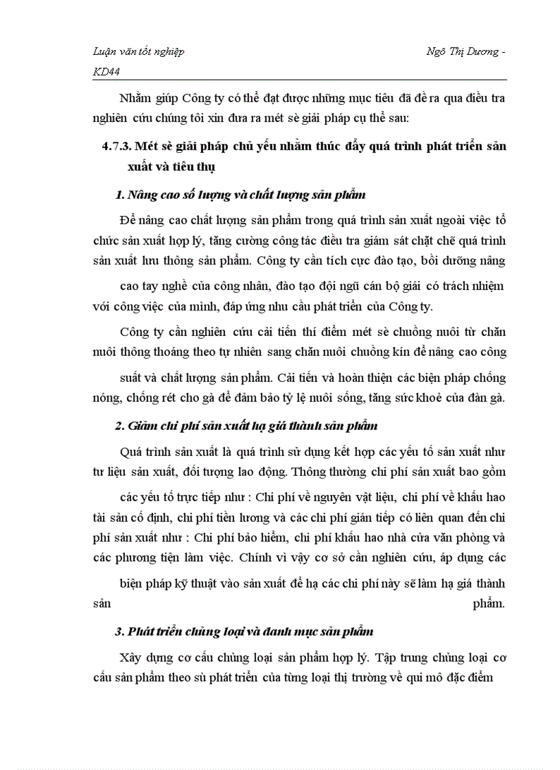 image for page Nghiên cứu tình hình tiêu thụ sản phẩm gà giống thương phẩm tại Công ty giống gia cầm Lương Mỹ- Chương mỹ - Hà Tây