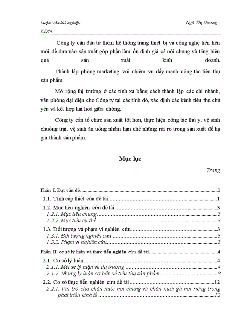 image for page Nghiên cứu tình hình tiêu thụ sản phẩm gà giống thương phẩm tại Công ty giống gia cầm Lương Mỹ- Chương mỹ - Hà Tây