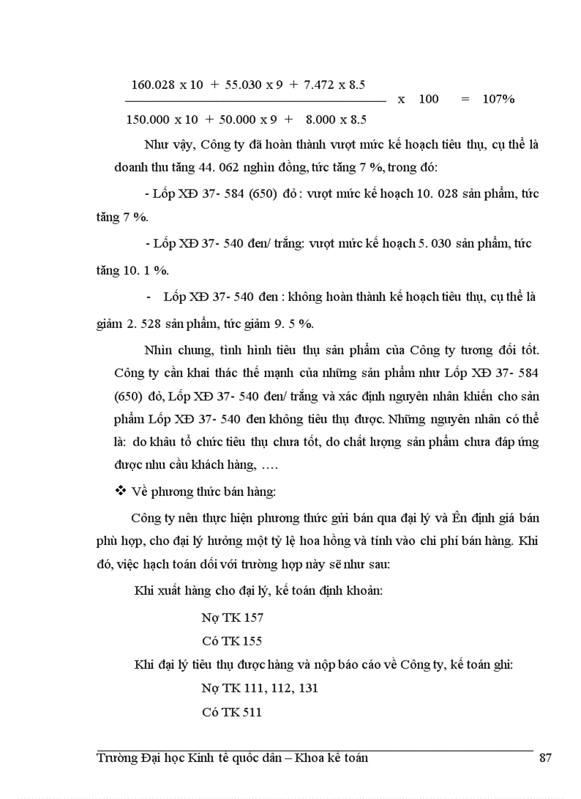 image for page Hoàn thiện công tác kế toán thành phẩm, tiêu thụ thành phẩm và xác định kết quả tiêu thụ tại Công ty Cao su Sao Vàng Hà Nội