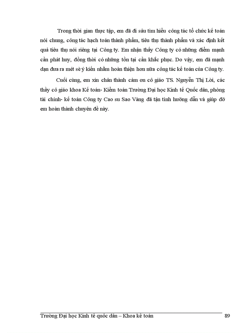 image for page Hoàn thiện công tác kế toán thành phẩm, tiêu thụ thành phẩm và xác định kết quả tiêu thụ tại Công ty Cao su Sao Vàng Hà Nội