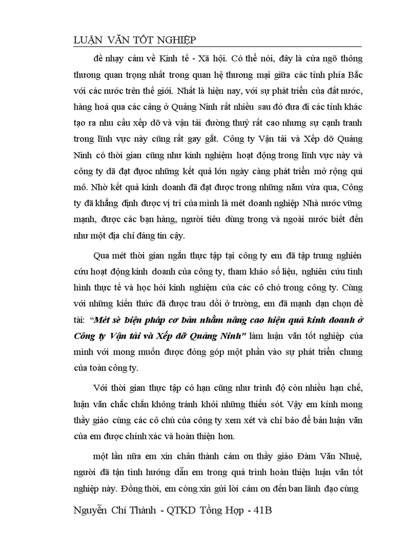 image for page Một số biện pháp cơ bản nhằm nâng cao hiệu quả kinh doanh ở Công ty Vận tải và Xếp dỡ Quảng Ninh