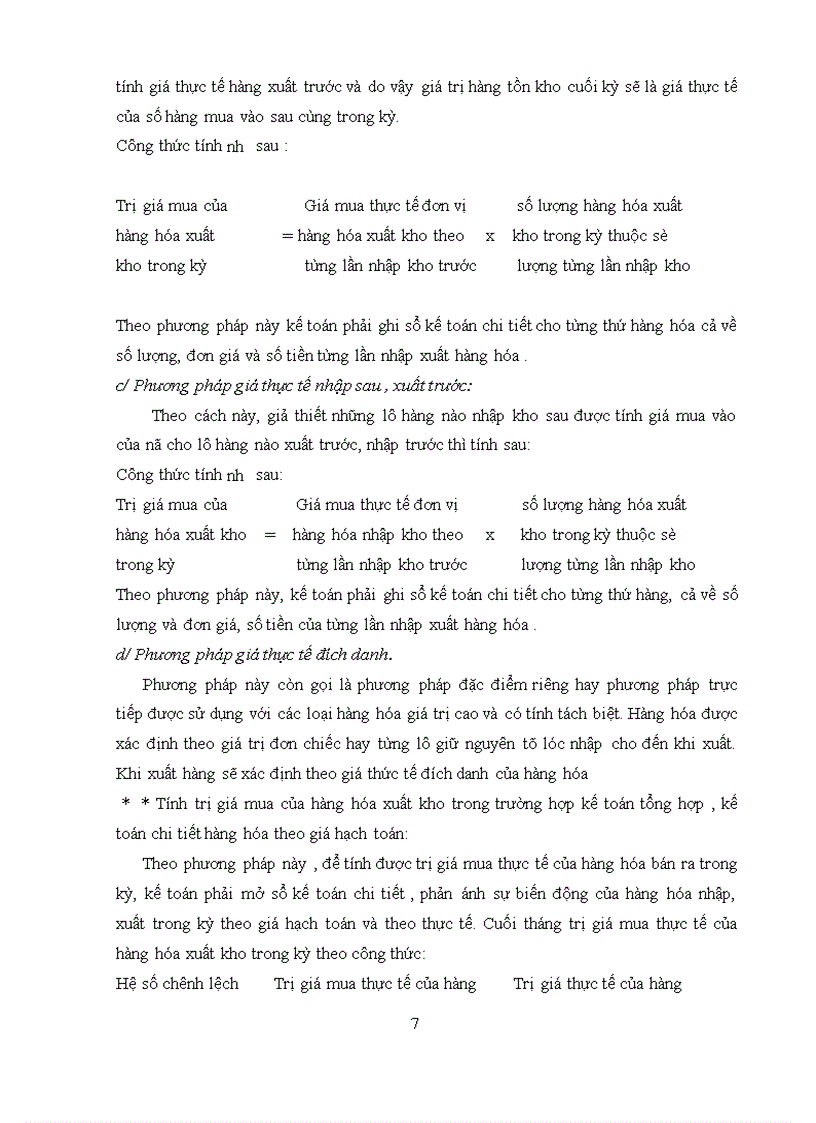 image for page Hạch toán tiêu thụ hàng hóa và xác định kết quả tiêu thụ ở Công Ty Thực phẩm Miền Bắc