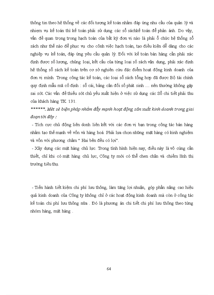 image for page Hạch toán tiêu thụ hàng hóa và xác định kết quả tiêu thụ ở Công Ty Thực phẩm Miền Bắc