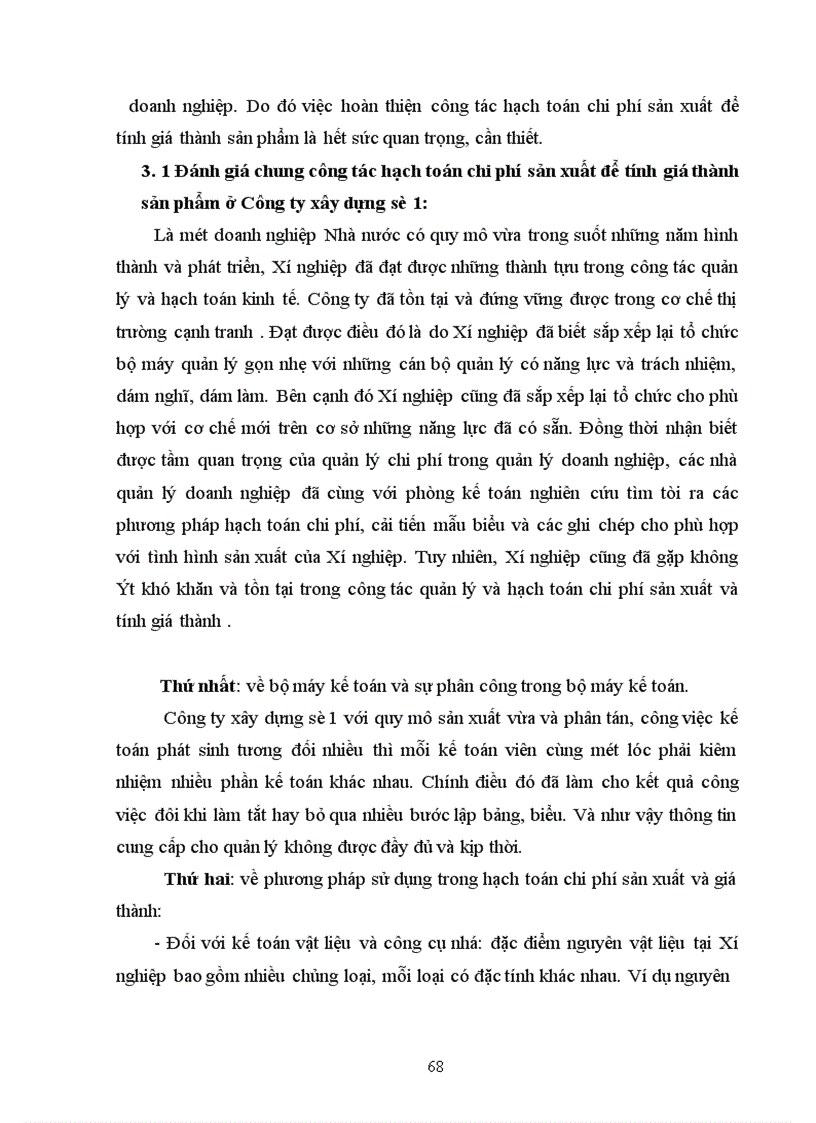 image for page Tổ chức hạch toán chi phí sản xuất để tính giá thành sản phẩm xây lắp