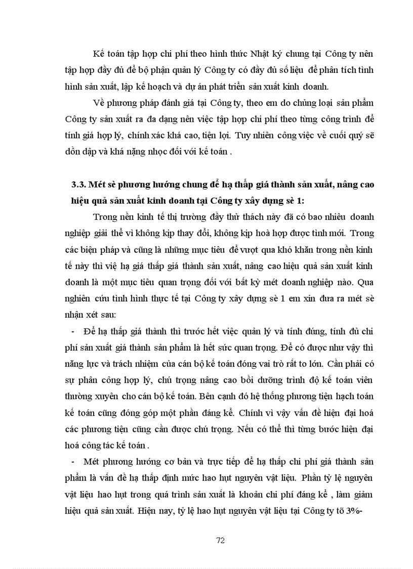 image for page Tổ chức hạch toán chi phí sản xuất để tính giá thành sản phẩm xây lắp