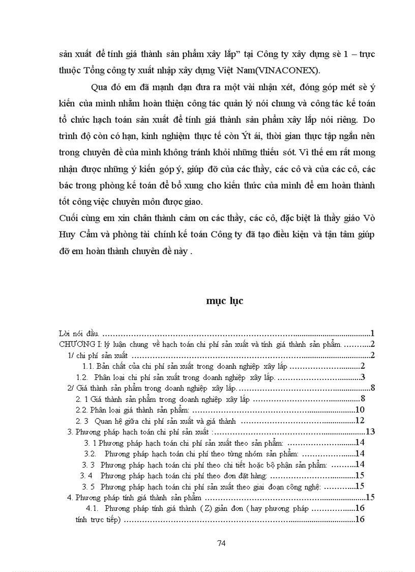 image for page Tổ chức hạch toán chi phí sản xuất để tính giá thành sản phẩm xây lắp