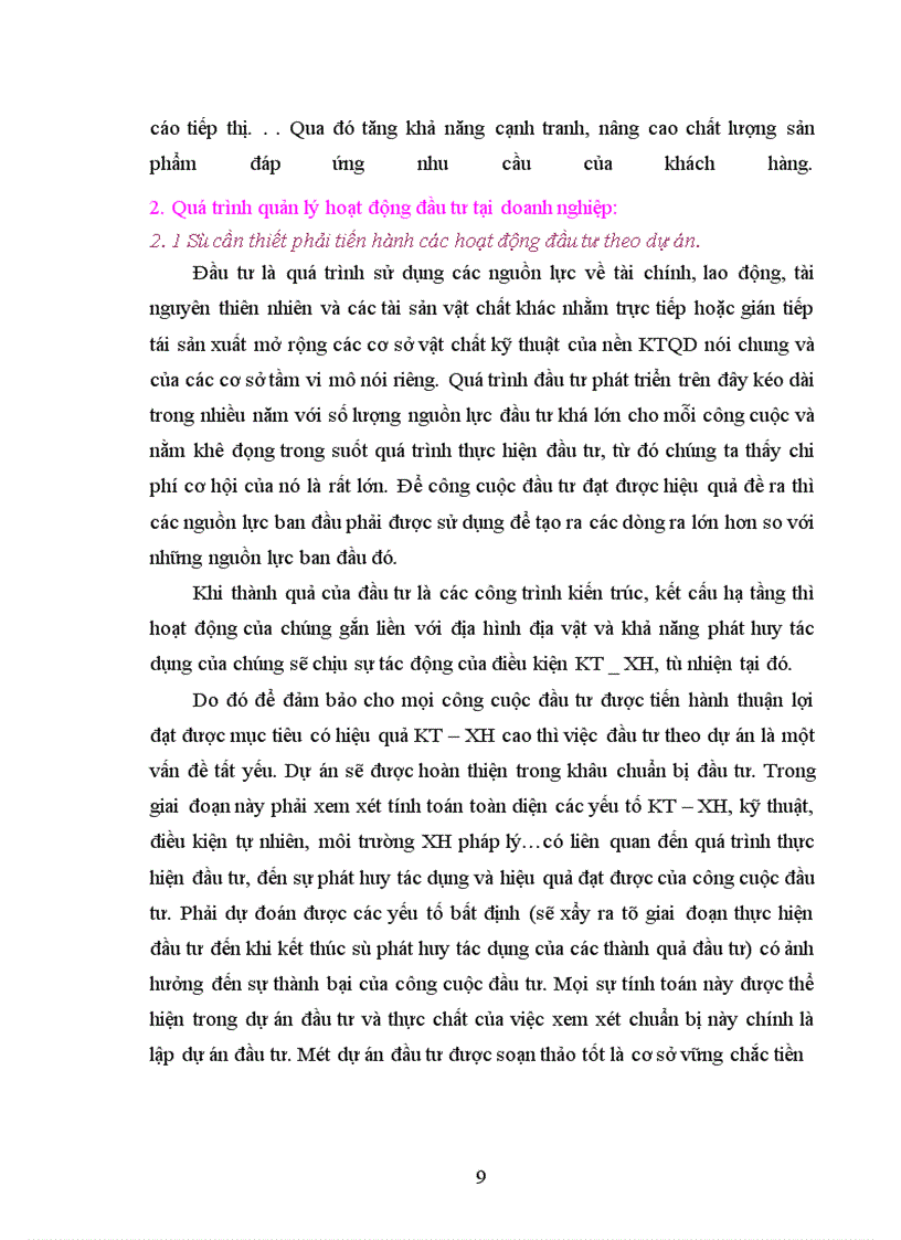 image for page Nâng cao hiệu quả đầu tư