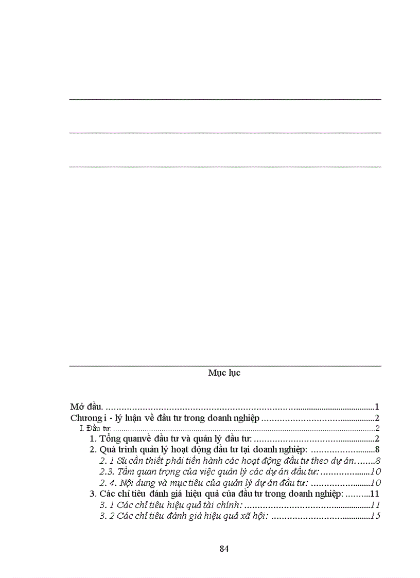 image for page Nâng cao hiệu quả đầu tư