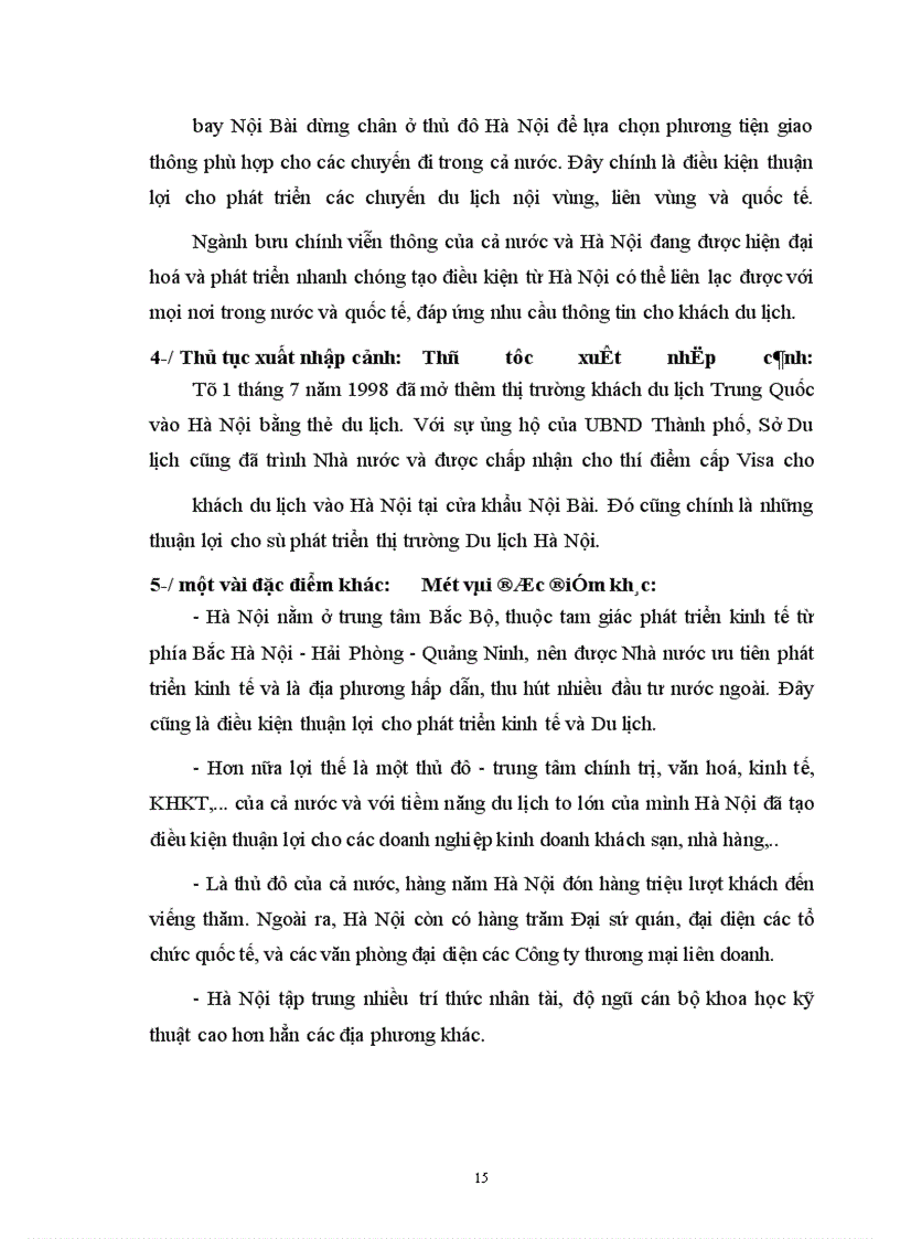 image for page Phát triển thị trường Du lịch Hà Nội