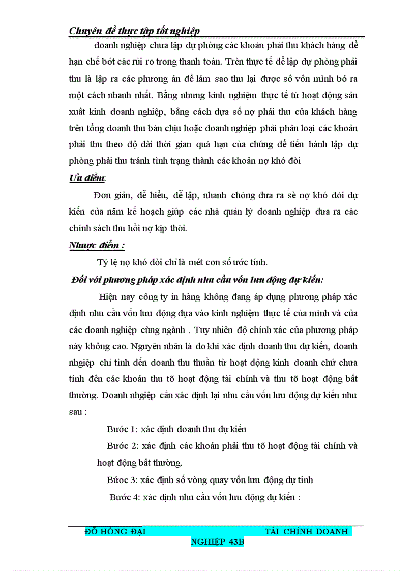 image for page Phân tích tài chính Công ty In hàng không