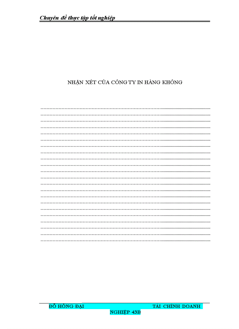 image for page Phân tích tài chính Công ty In hàng không