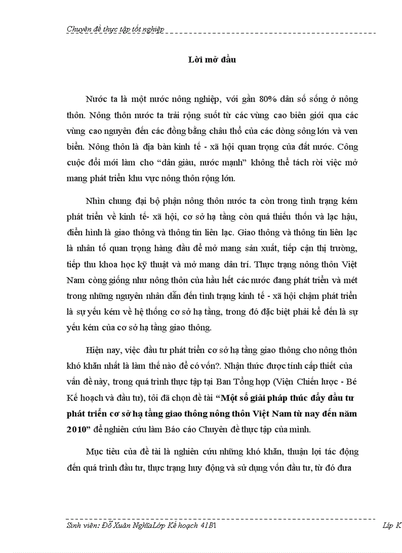 image for page Một số giải pháp thúc đẩy đầu tư phát triển cơ sở hạ tầng giao thông nông thôn Việt Nam từ nay đến năm 2010