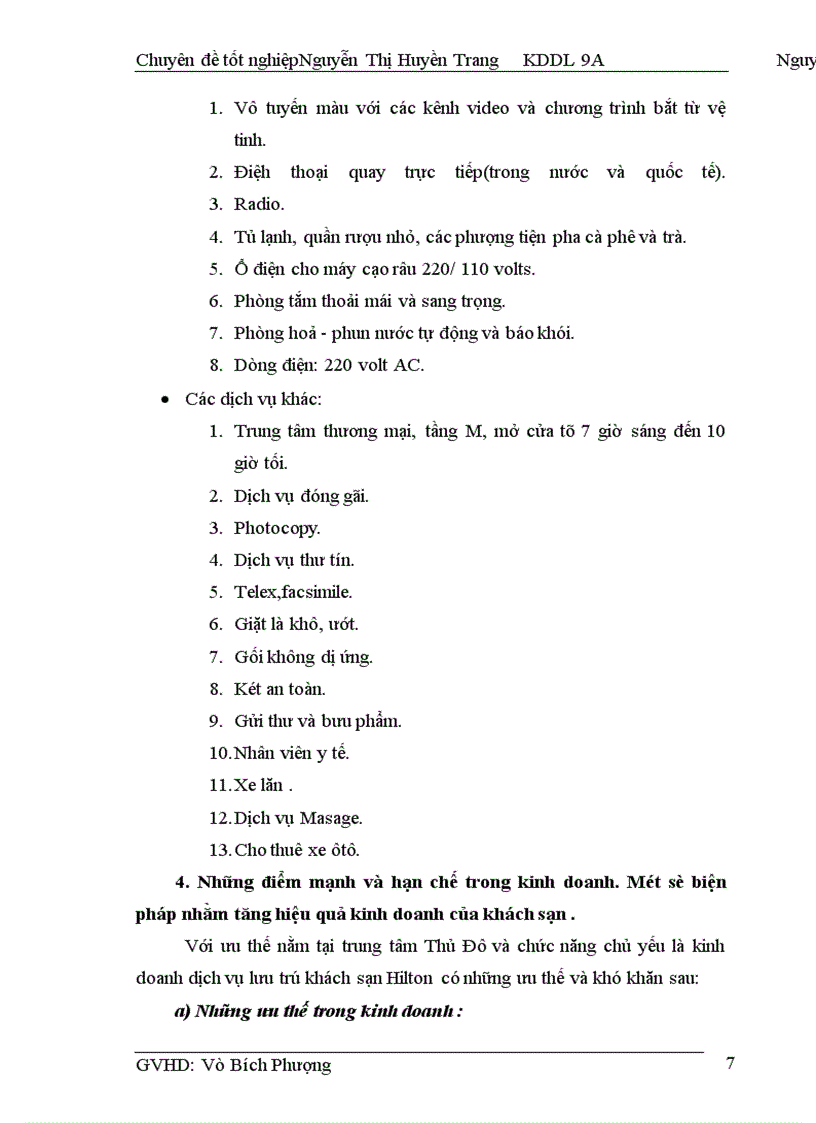 image for page Nghiệp vụ phục vụ buồng tại khách sạn Hilton Hanoi Opera II