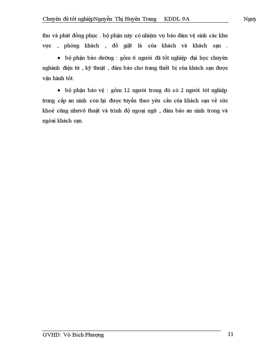 image for page Nghiệp vụ phục vụ buồng tại khách sạn Hilton Hanoi Opera II