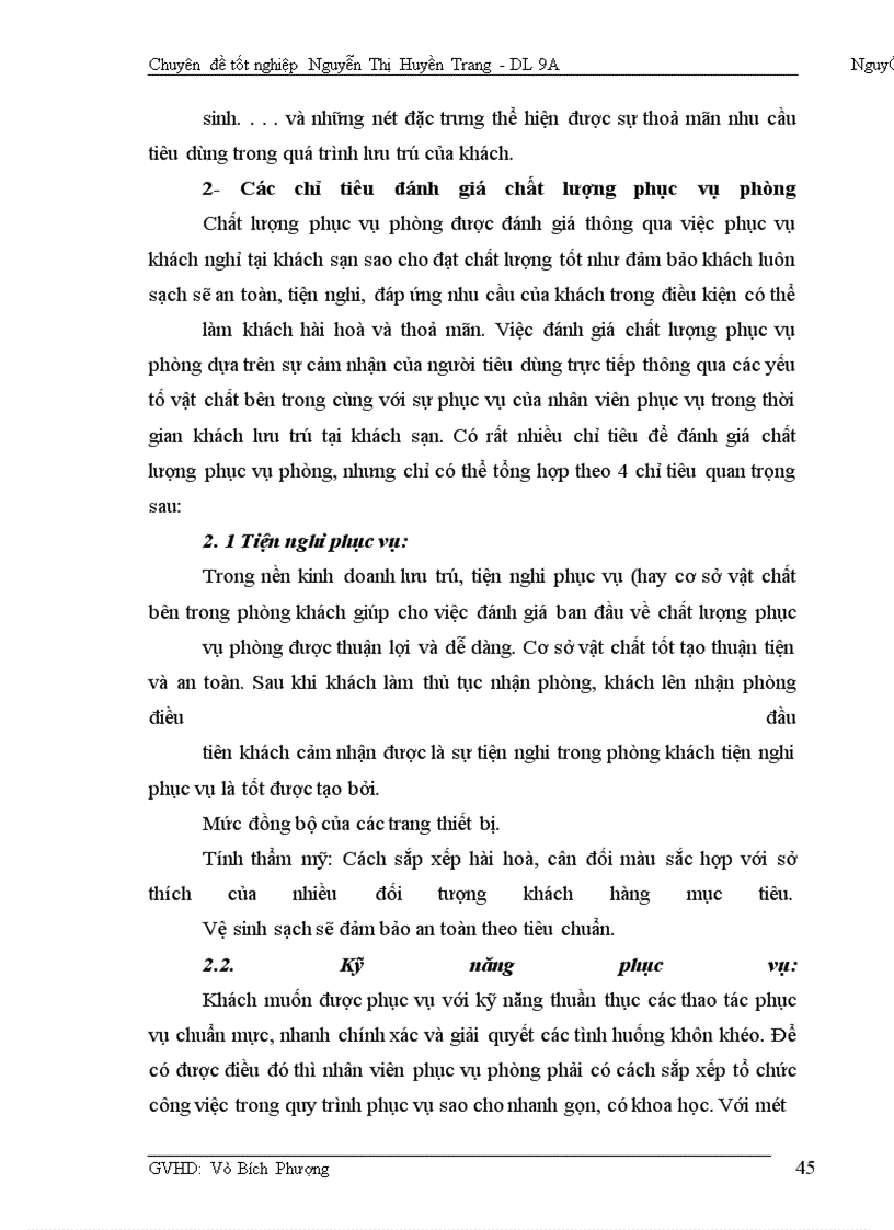 image for page Nghiệp vụ phục vụ buồng tại khách sạn Hilton Hanoi Opera II