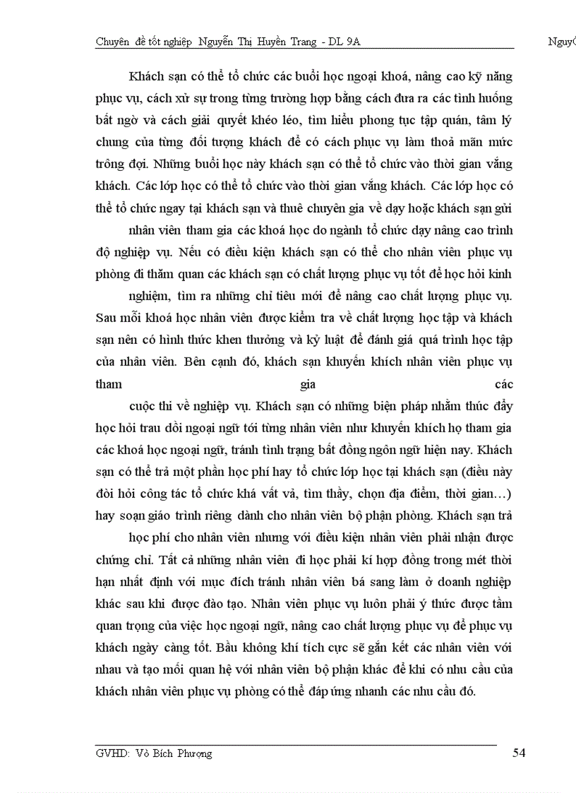 image for page Nghiệp vụ phục vụ buồng tại khách sạn Hilton Hanoi Opera II