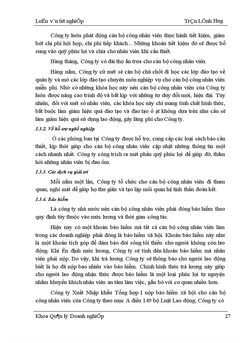 image for page Một số giải pháp nhằm nâng cao chất lượng đãi ngộ nhân sự ở Công ty Xuất Nhập khẩu Tổng hợp I - Bộ Thương mại