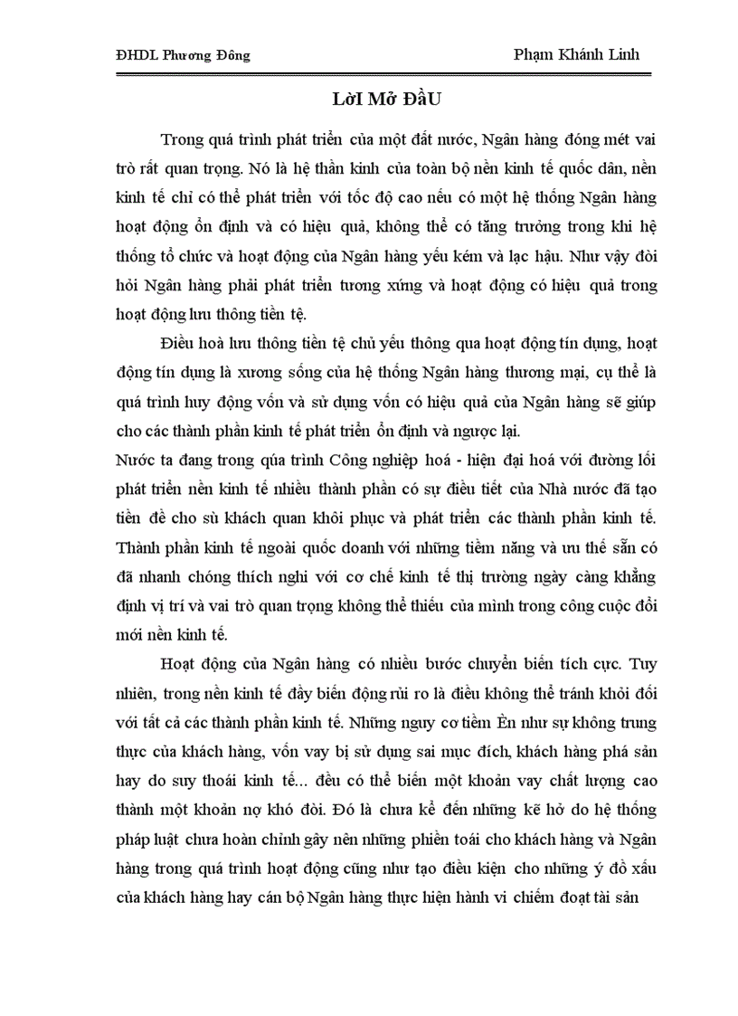 image for page Rủi ro tín dụng và một số biện pháp phòng ngừa rủi ro tín dụng tại Ngân hàng thương mại Việt Nam