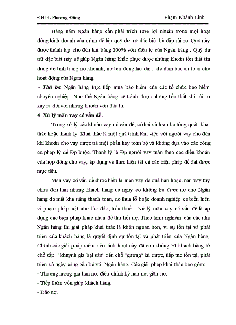 image for page Rủi ro tín dụng và một số biện pháp phòng ngừa rủi ro tín dụng tại Ngân hàng thương mại Việt Nam