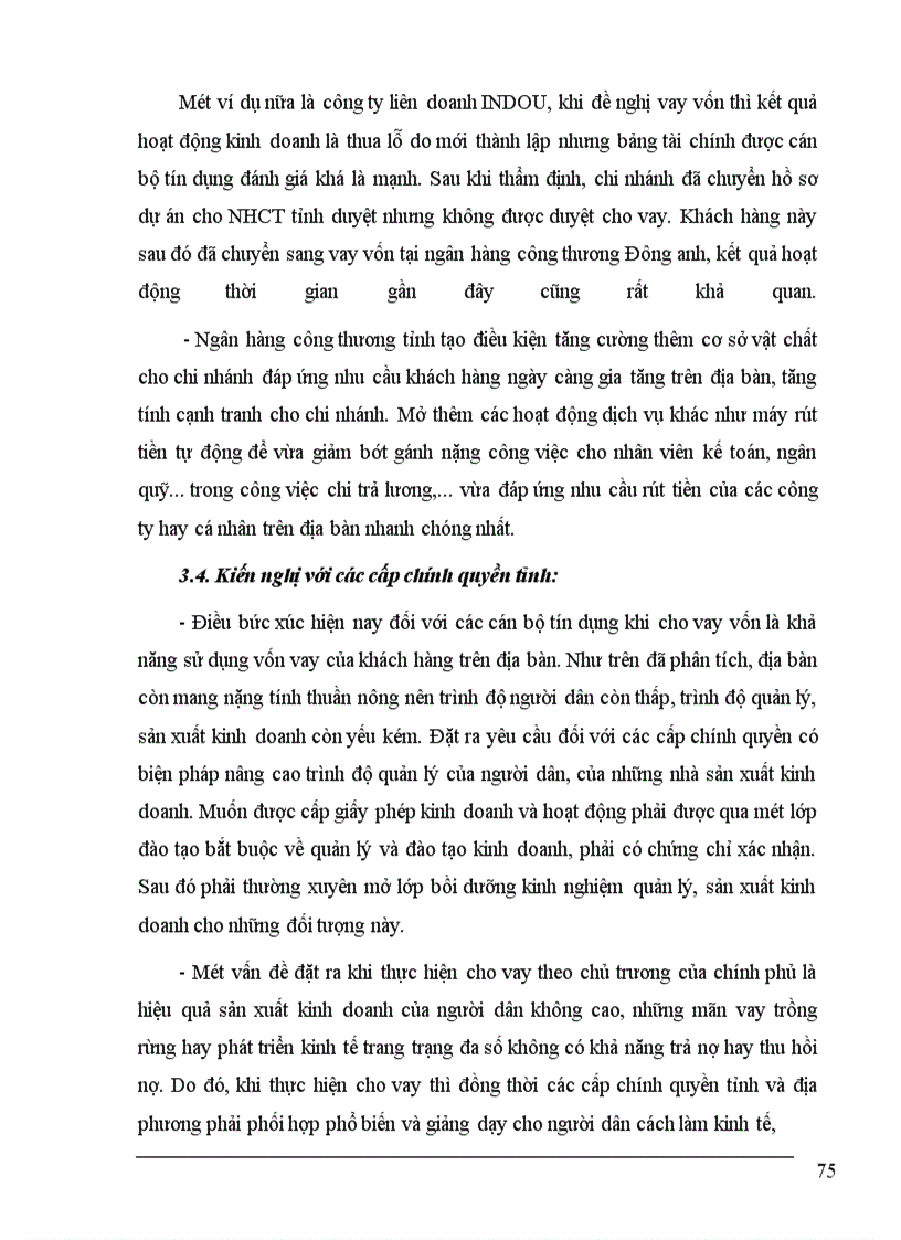 image for page Một số giải pháp nâng cao chất lượng tín dụng trung, dài hạn tại Ngân hàng Công thương Phúc Yên