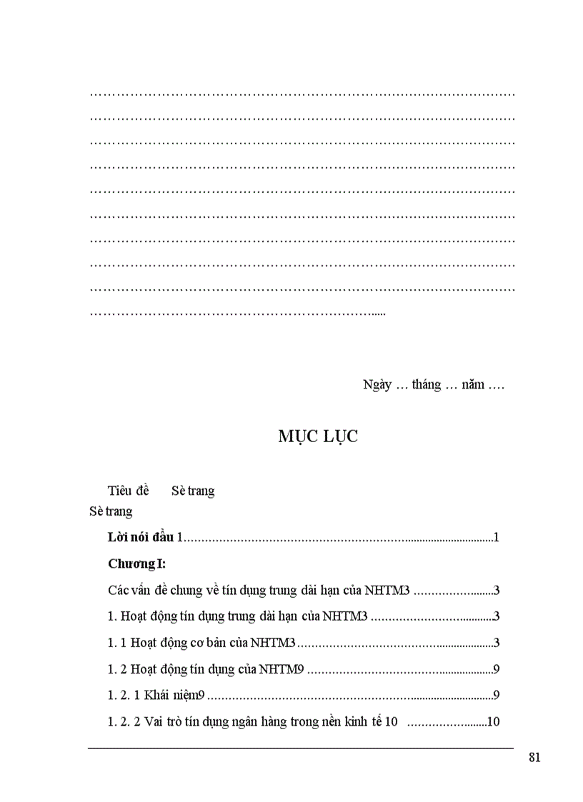 image for page Một số giải pháp nâng cao chất lượng tín dụng trung, dài hạn tại Ngân hàng Công thương Phúc Yên