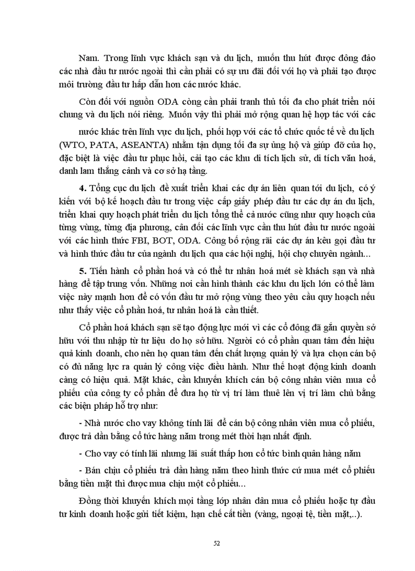 image for page Biện pháp thu hút và sử dụng hiệu quả vốn đầu tư vào du lịch