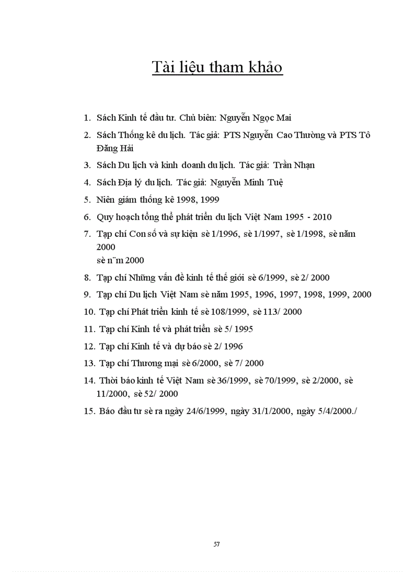 image for page Biện pháp thu hút và sử dụng hiệu quả vốn đầu tư vào du lịch