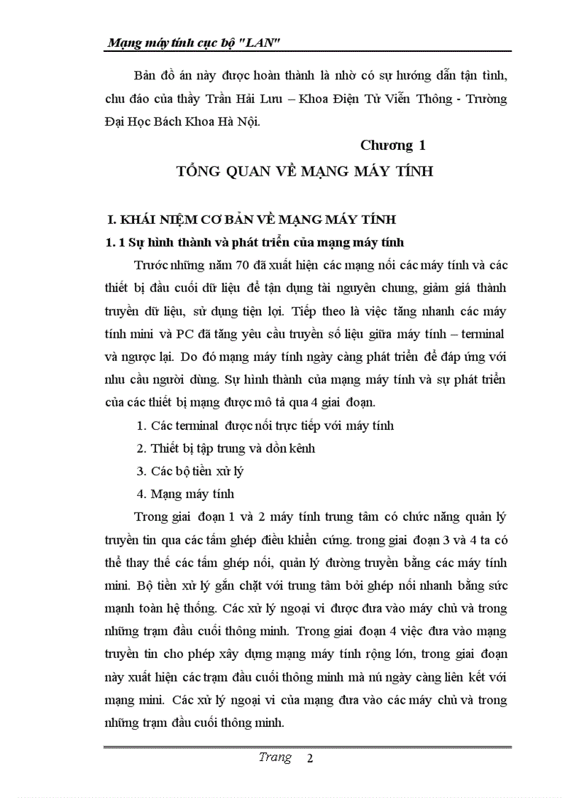 image for page Mạng máy tính c bộ LAN