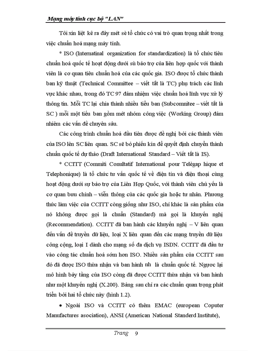 image for page Mạng máy tính c bộ LAN