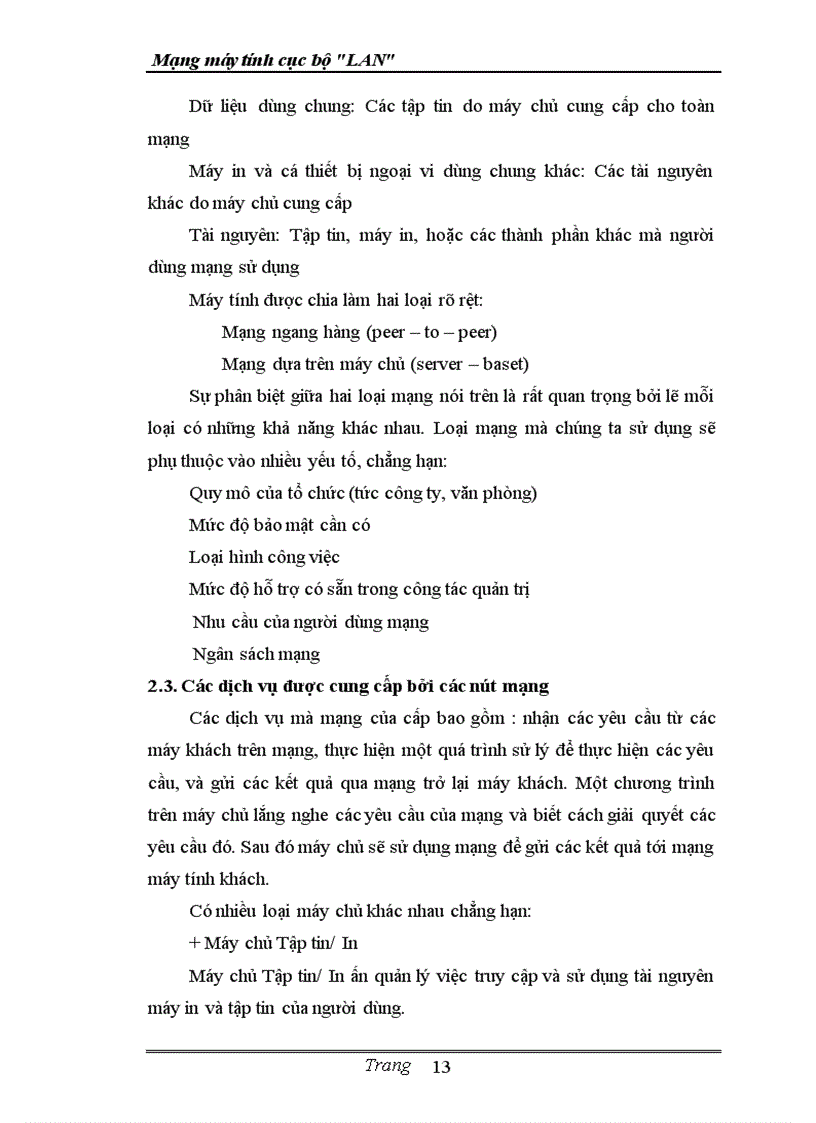 image for page Mạng máy tính c bộ LAN