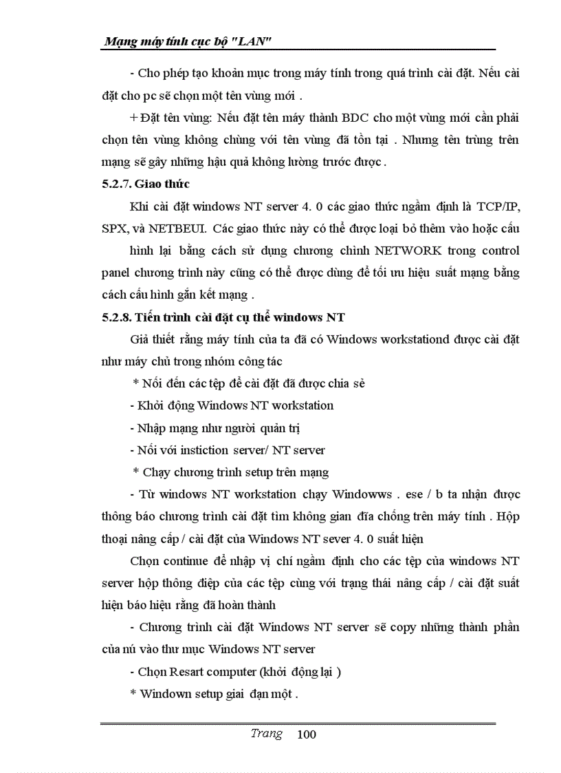 image for page Mạng máy tính c bộ LAN