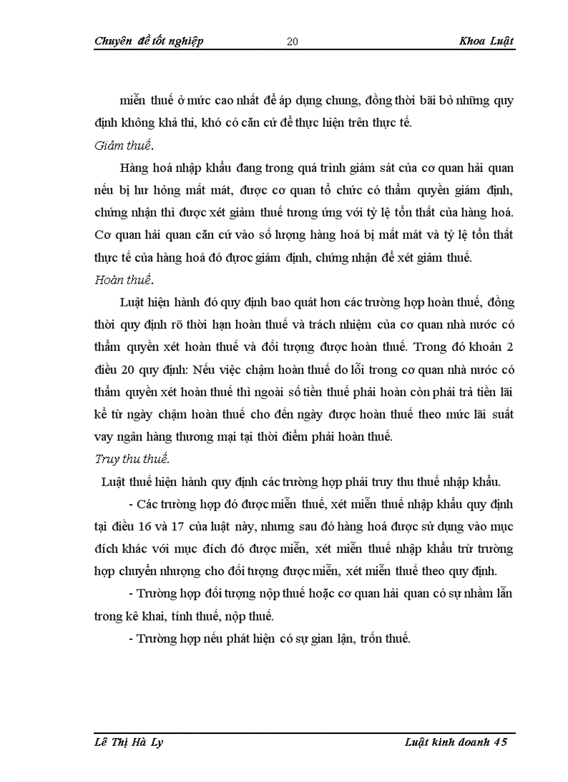 image for page Thực trạng áp dụng pháp luật thuế nhập khẩu tại công ty TNHH IPC.