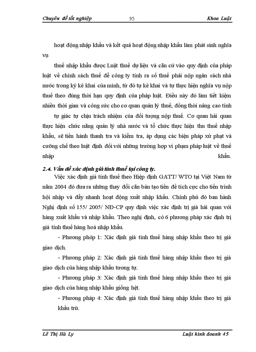 image for page Thực trạng áp dụng pháp luật thuế nhập khẩu tại công ty TNHH IPC.