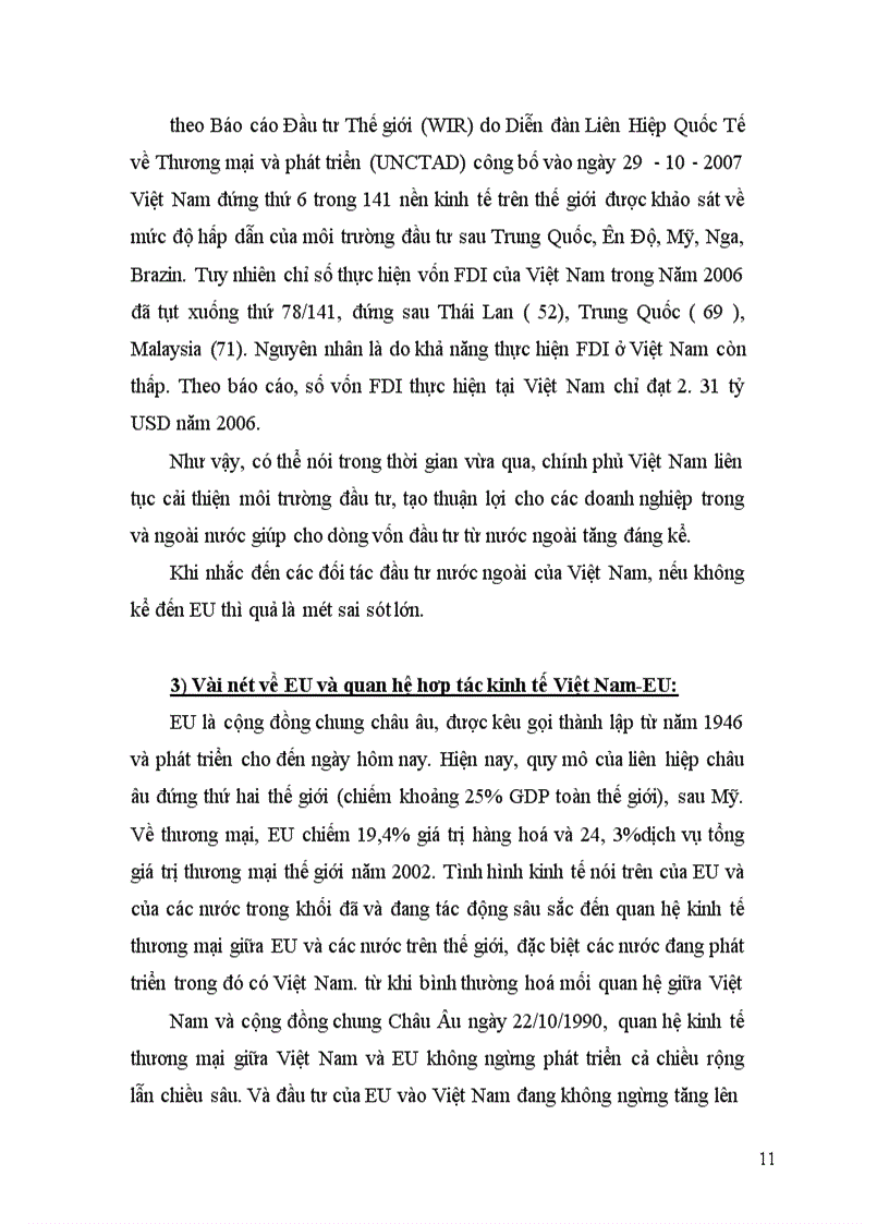 image for page Môi trường đầu tư ở Việt Nam và quan hệ Việt Nam-EU hiện nay: