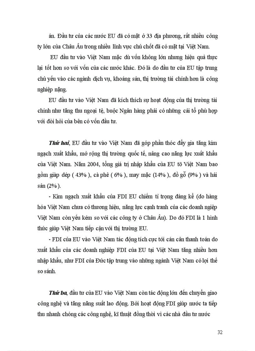 image for page Môi trường đầu tư ở Việt Nam và quan hệ Việt Nam-EU hiện nay: