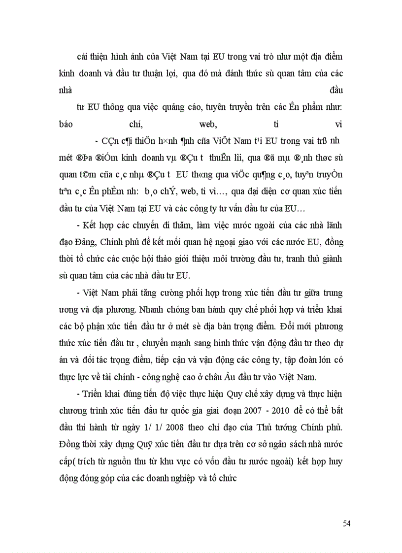 image for page Môi trường đầu tư ở Việt Nam và quan hệ Việt Nam-EU hiện nay:
