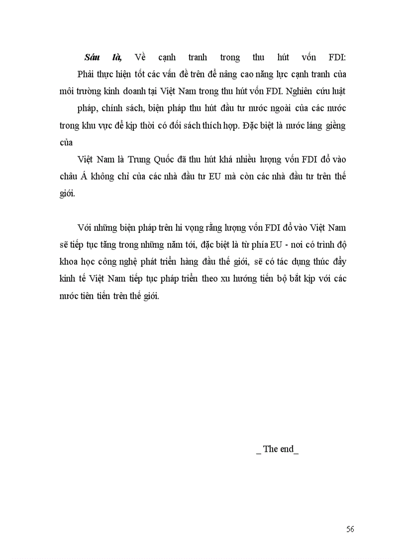 image for page Môi trường đầu tư ở Việt Nam và quan hệ Việt Nam-EU hiện nay: