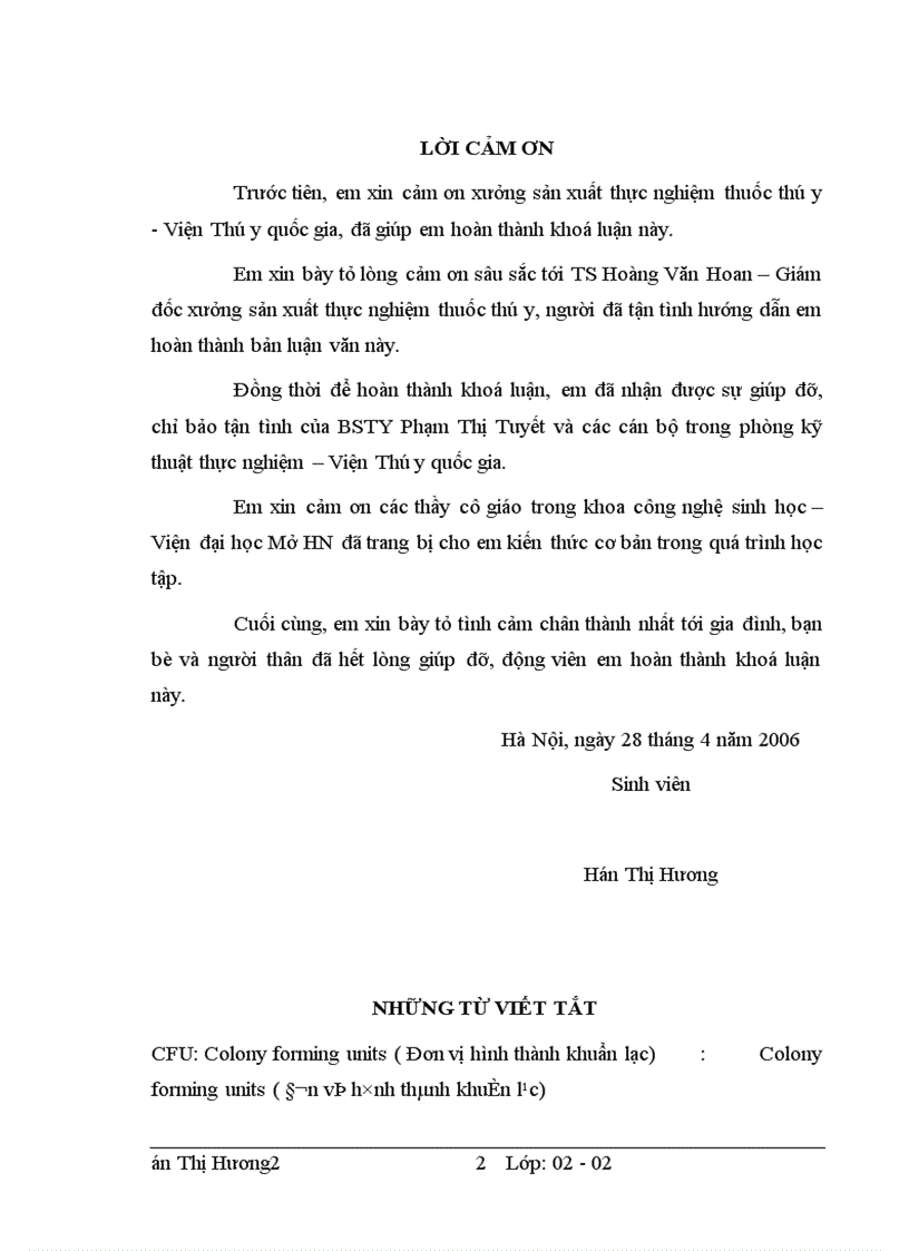 image for page Xây dựng quy trình công nghệ sản xuất một số chế phẩm sinh học và đánh giá hiệu quả tác dụng của các chế phẩm này đối với việc chăn nuôi lợn