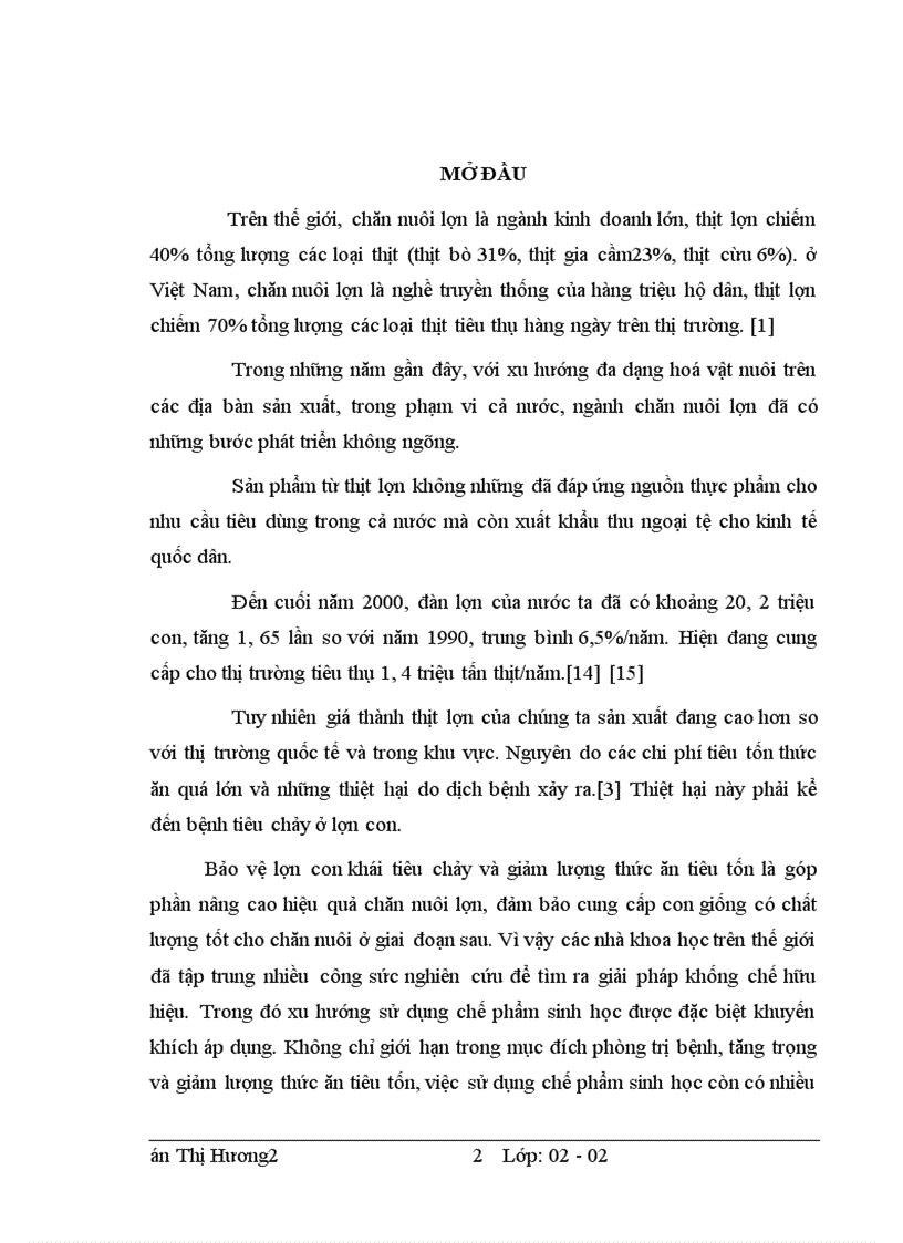 image for page Xây dựng quy trình công nghệ sản xuất một số chế phẩm sinh học và đánh giá hiệu quả tác dụng của các chế phẩm này đối với việc chăn nuôi lợn