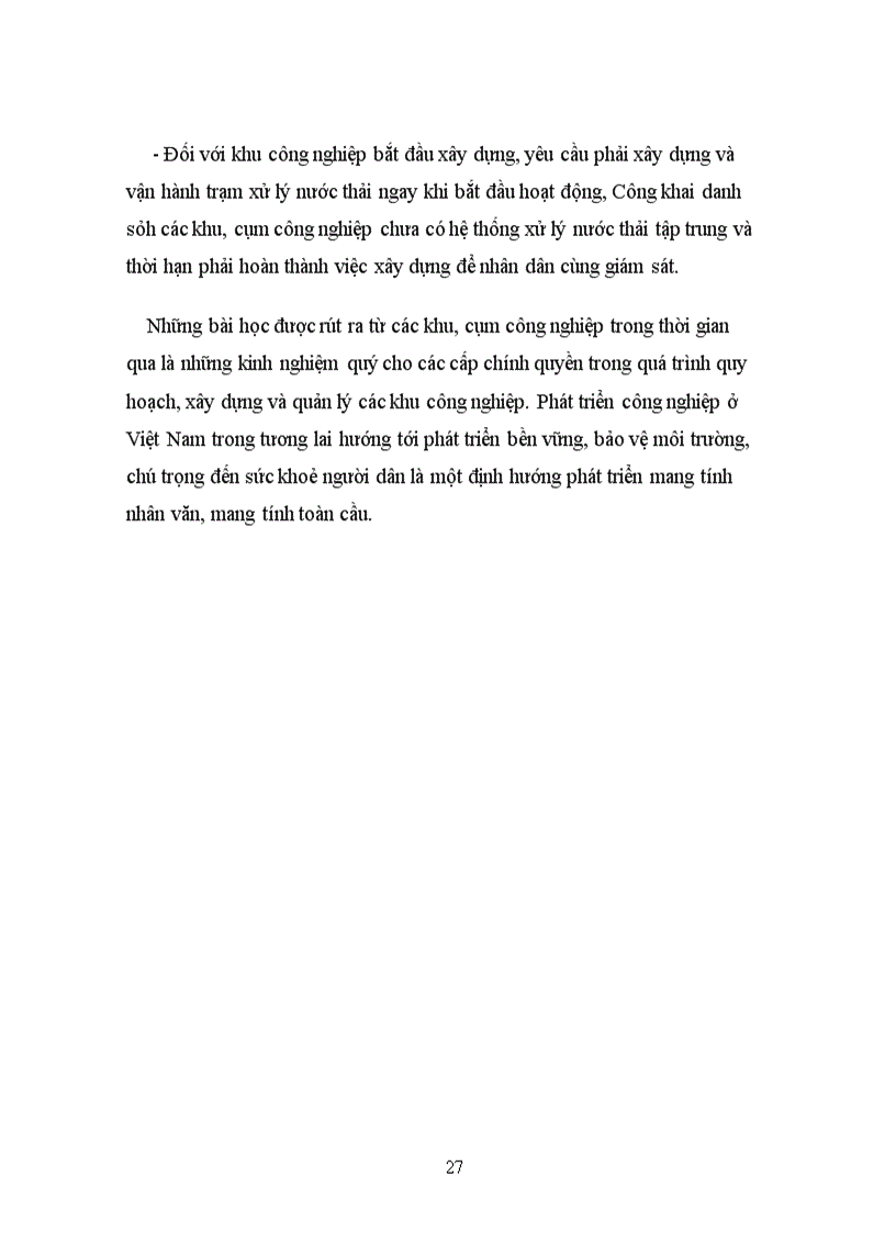 image for page Ônhiễm môi trường trong quá trình phát triển công nghiệp tại Việt Nam