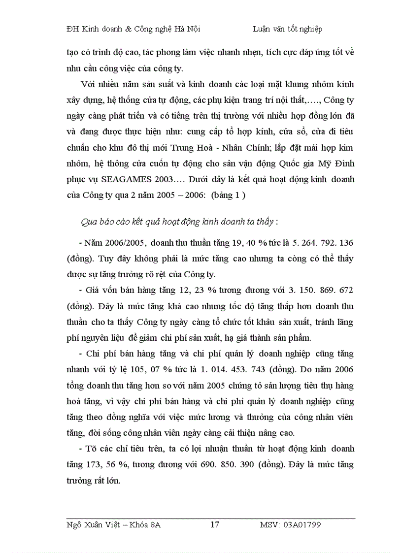 image for page Công tác tập hợp chi phí sản xuất và tính giá thành sản phẩm tại Công ty TNHH TM Việt Hồng