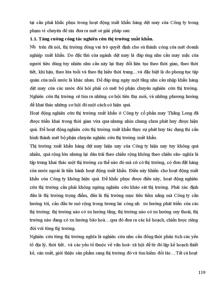 image for page Hoạt động xuất khẩu hàng dệt may của công ty cổ phần may Thăng long_ thực trạng và giải pháp