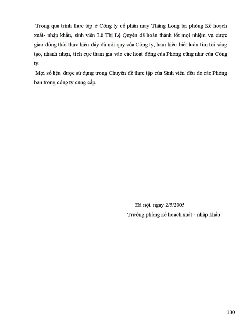 image for page Hoạt động xuất khẩu hàng dệt may của công ty cổ phần may Thăng long_ thực trạng và giải pháp