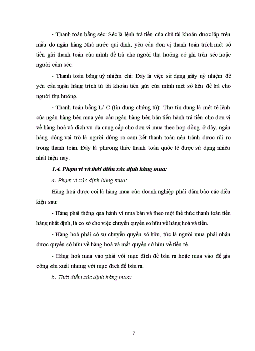 image for page Hoàn thiện kế toán nghiệp vụ mua hàng và thanh toán tiền hàng trong doanh nghiệp thương mại