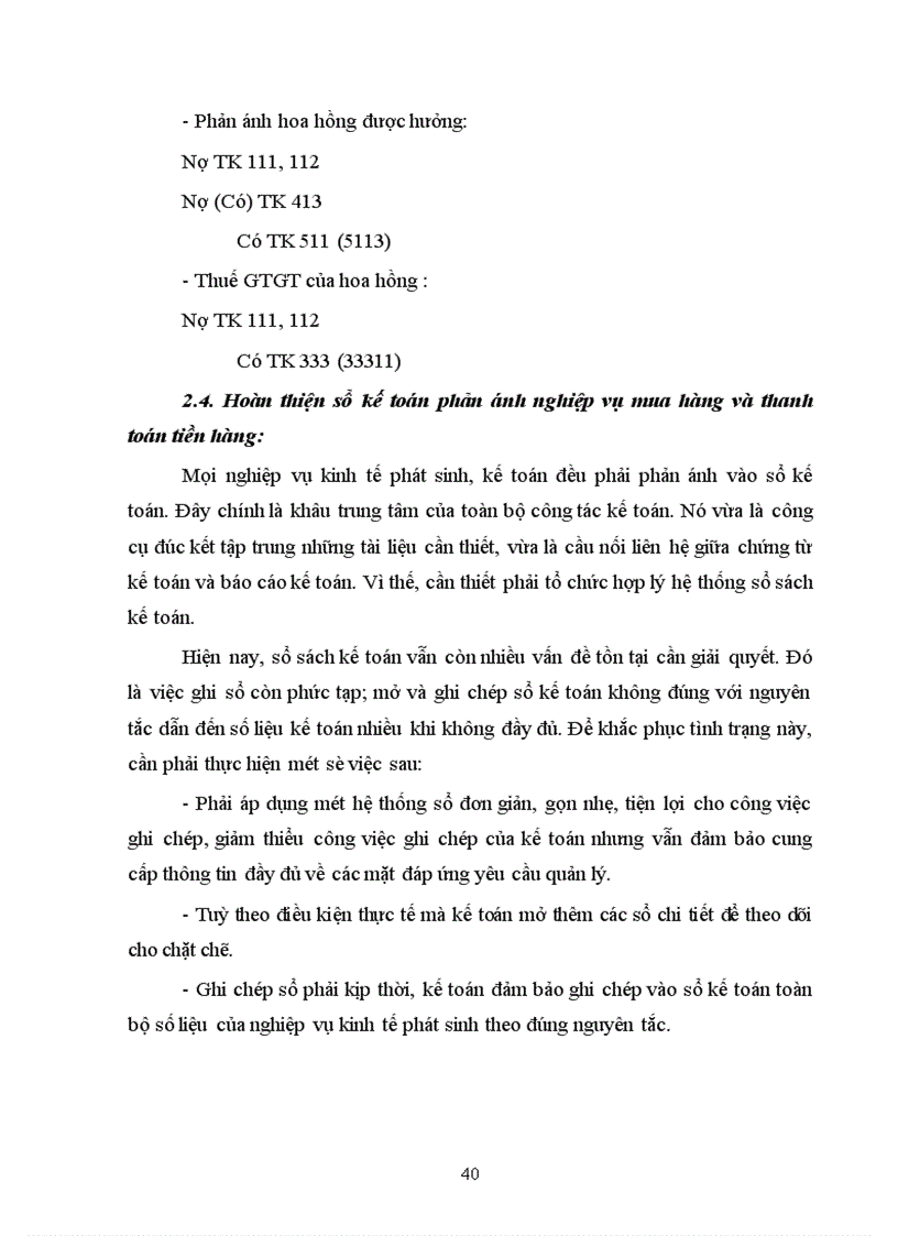 image for page Hoàn thiện kế toán nghiệp vụ mua hàng và thanh toán tiền hàng trong doanh nghiệp thương mại