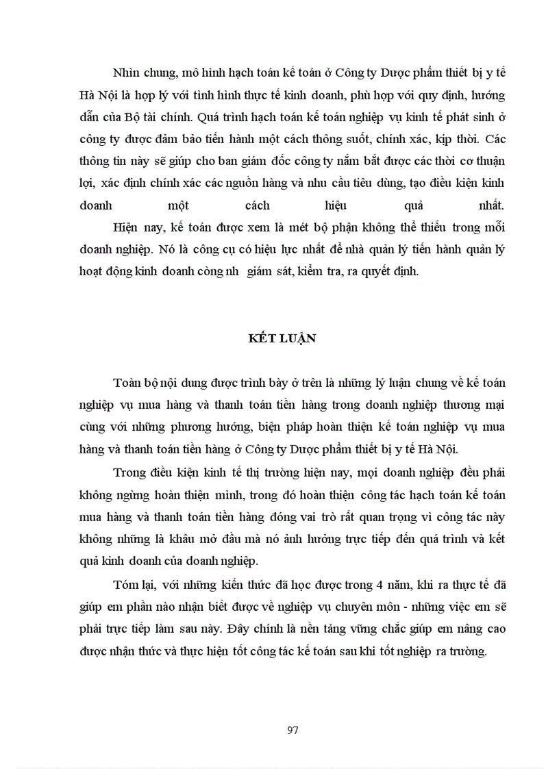 image for page Hoàn thiện kế toán nghiệp vụ mua hàng và thanh toán tiền hàng trong doanh nghiệp thương mại