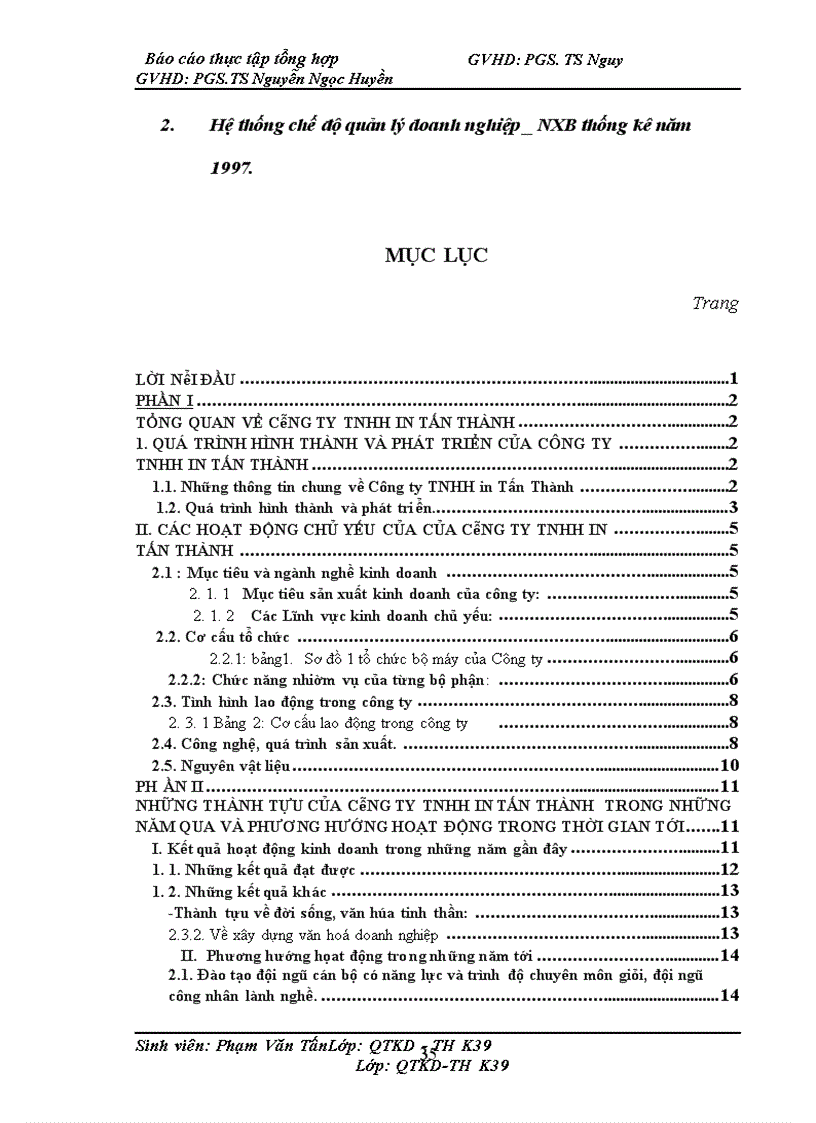image for page Một số Giải pháp nhằm nâng cao hiệu quả nguồn nhân lực tại Công ty TNHH In Tấn Thành