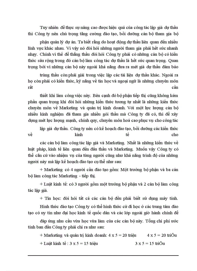 image for page Một số biện pháp nhằm hoàn thiện công tác lập giá dự thầu trong đấu thầu mua sắm thiết bị tại Công ty thiết bị y tế TW1 - Hà Nội